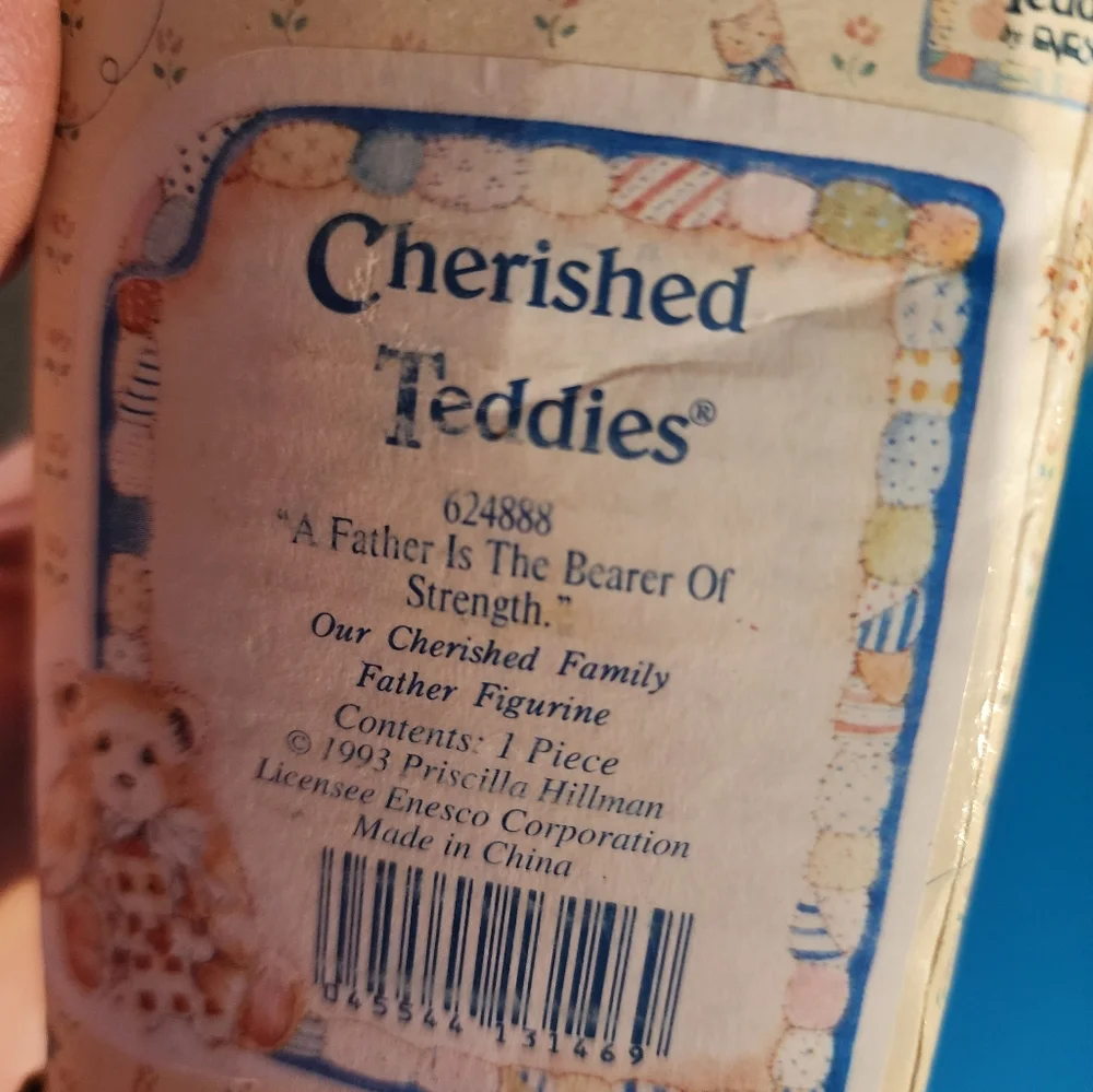 Cherished Teddies Father Bear - Picture 5 of 5